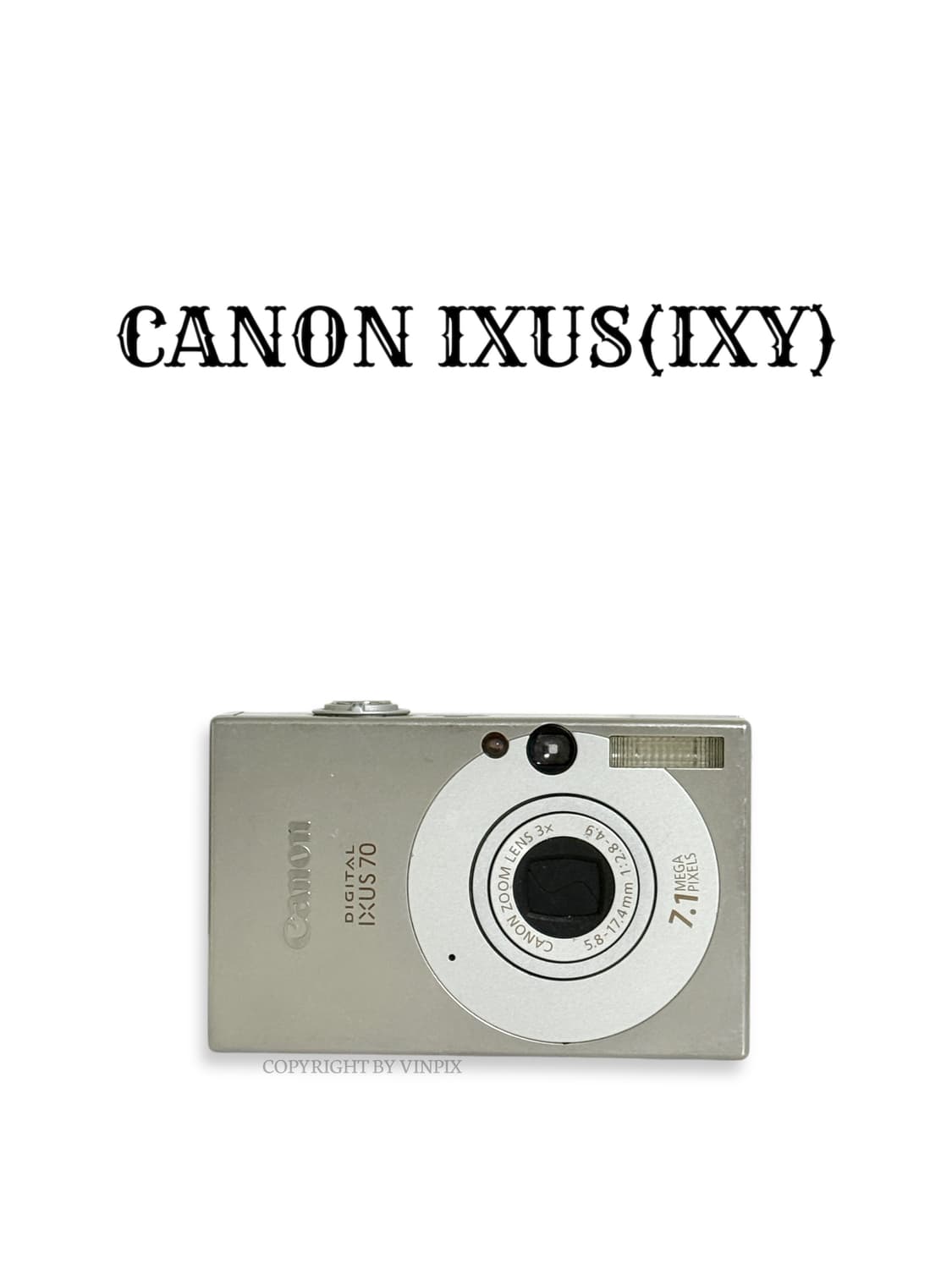 캐논 익서스 70(ixus 70) 디지털 카메라 디카 상품이미지1