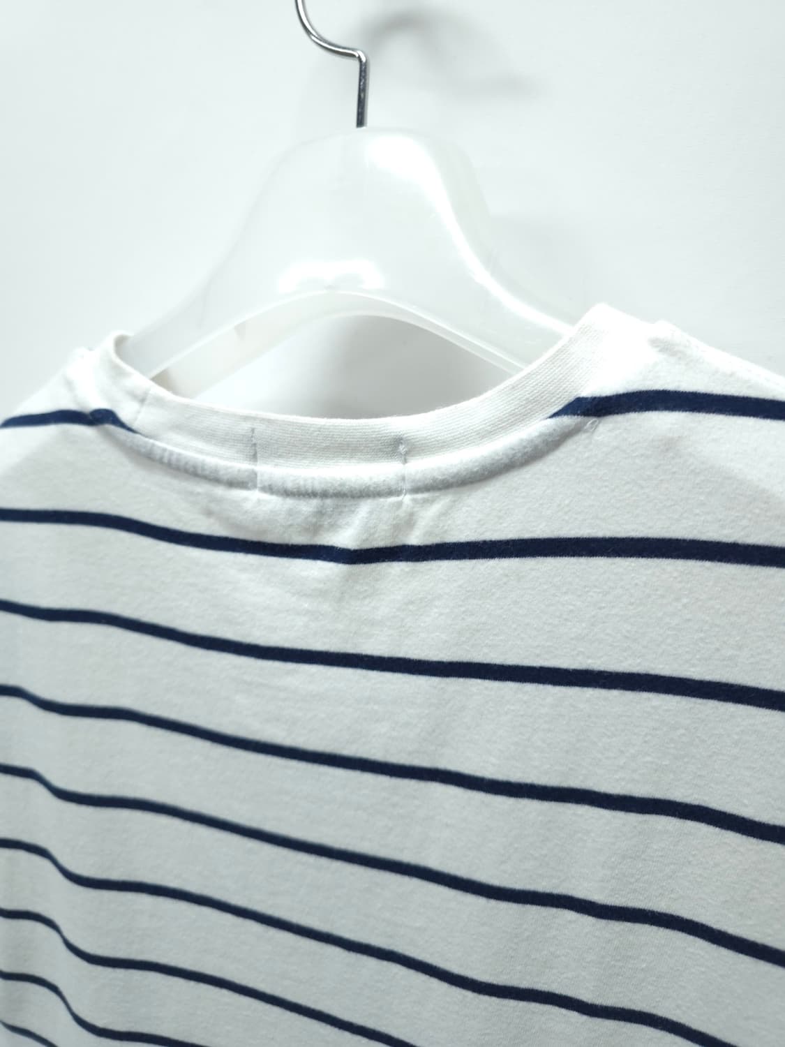 폴로 랄프로렌(QR버전) 스트라이프 커스텀 슬림핏 반팔 티셔츠(95) 상품이미지9