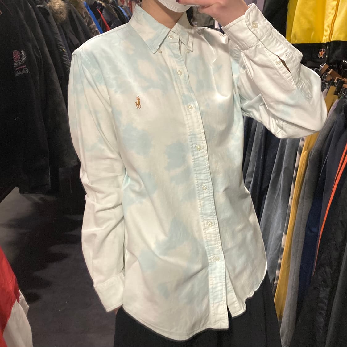 [IM]폴로 랄프로렌 타이다이 셔츠 파스텔 블루 상품이미지3