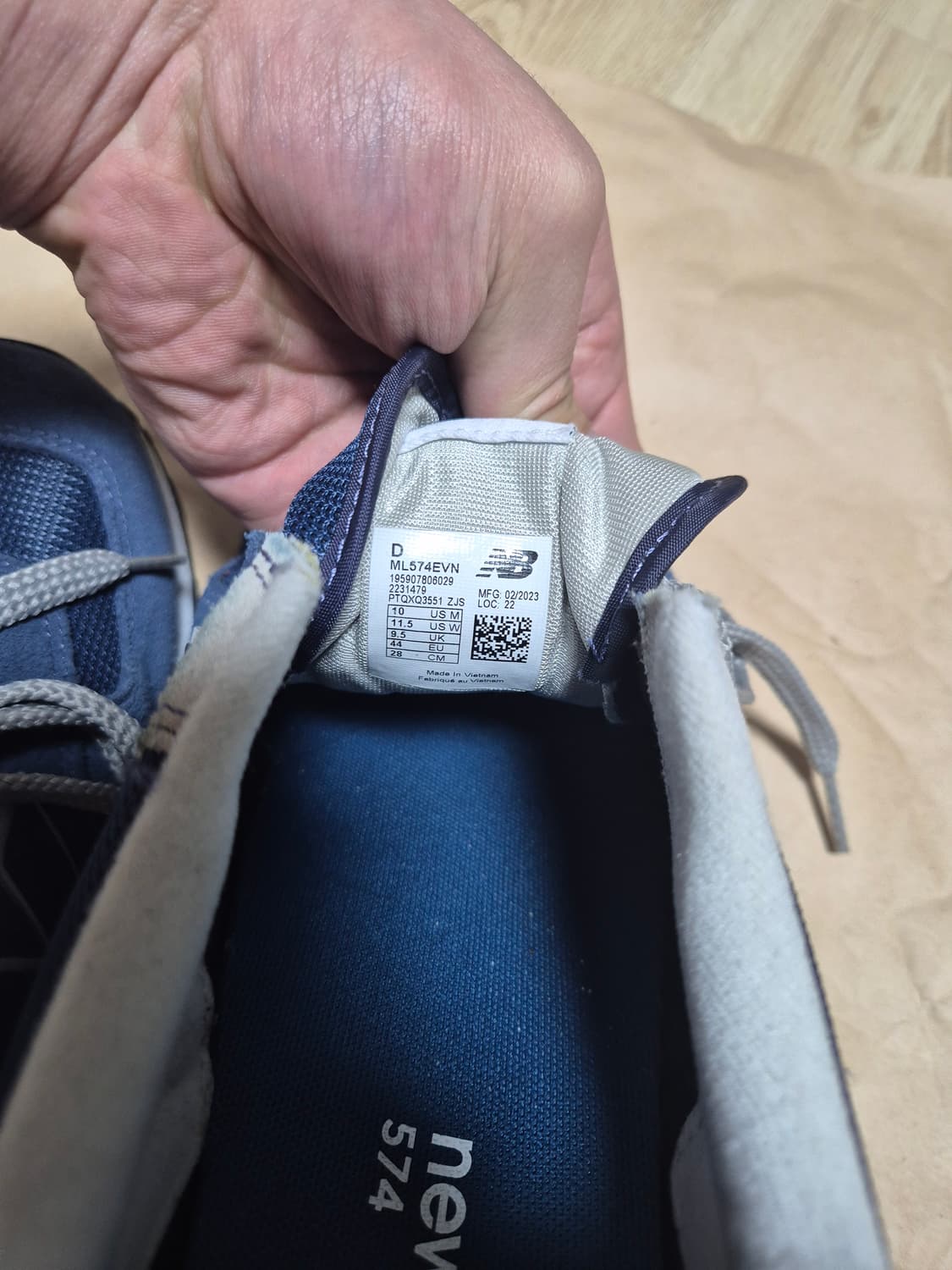 뉴발란스 574 네이비 280 상품이미지3