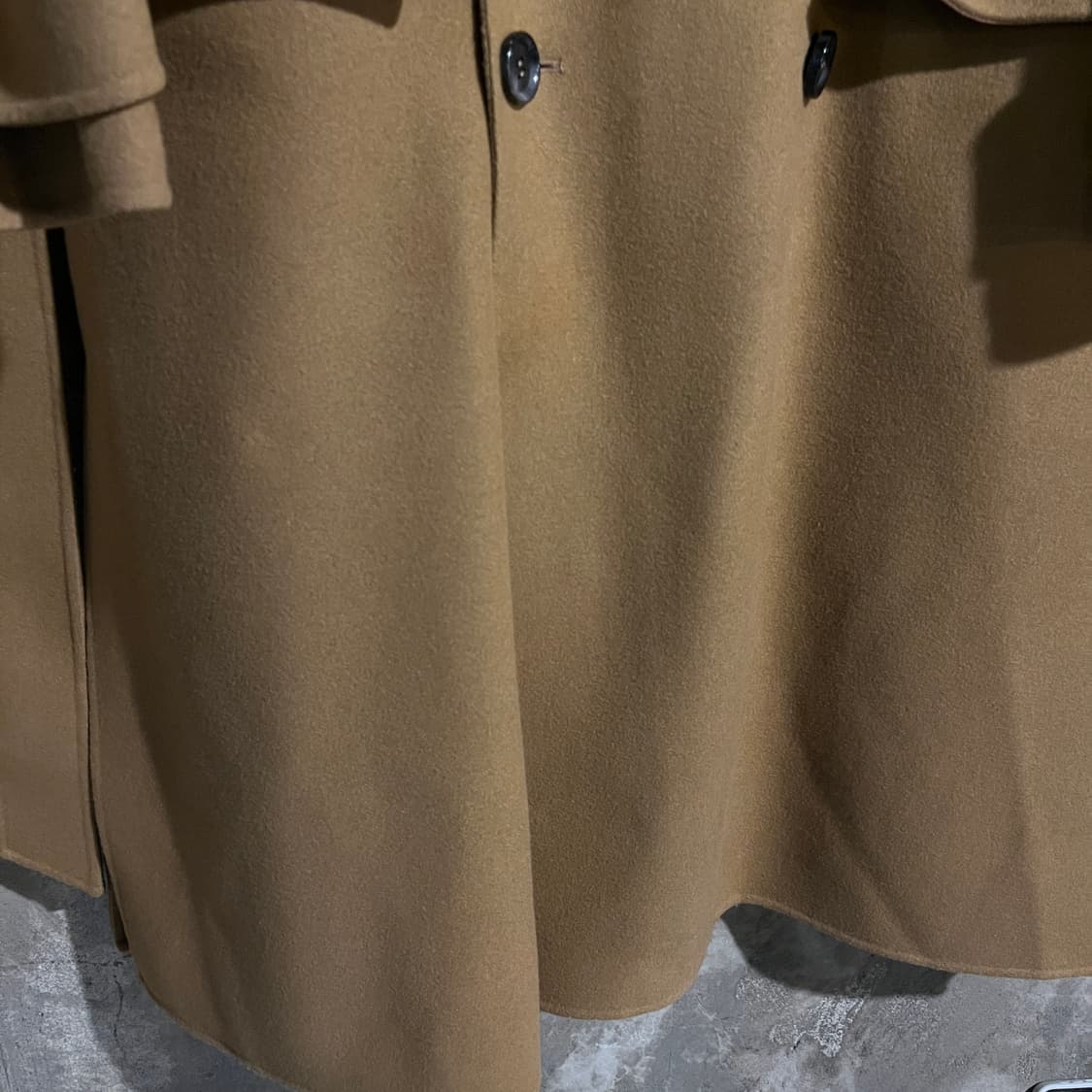 준지 캐시미어 혼방 모직 코트 상품이미지4