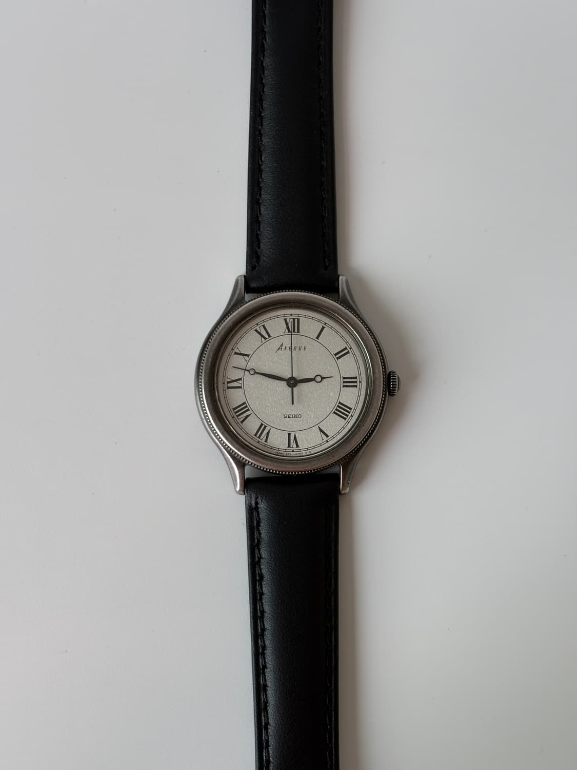 1980s Avenue Roman Index Black Quartz 상품이미지1