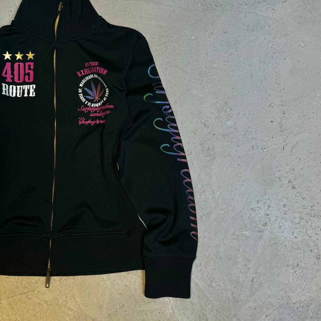 레터링 블랙져지 상품이미지3