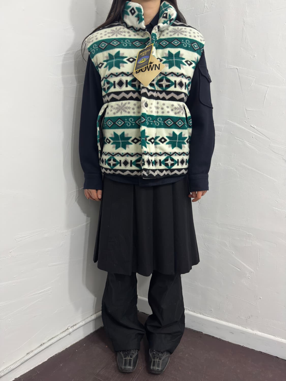 holiday out best duck down padding vest 상품이미지6