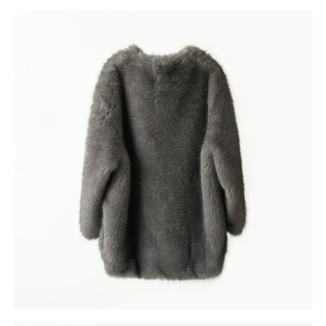 PLZPROJECT MIDDLE FUR JACKET, GRAY 상품이미지5