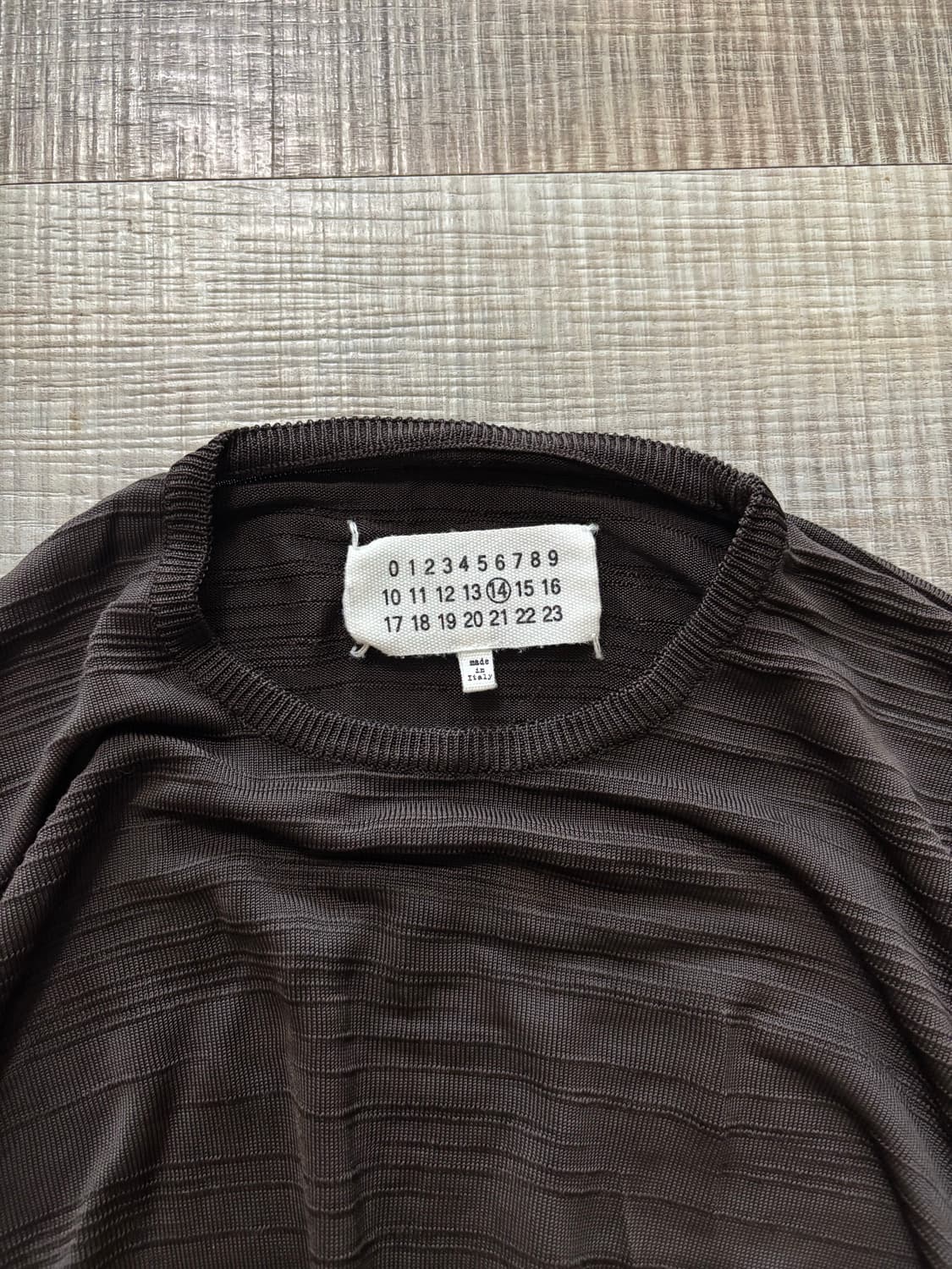 메종 마르지엘라 레이온 니트 스웨터 상품이미지3