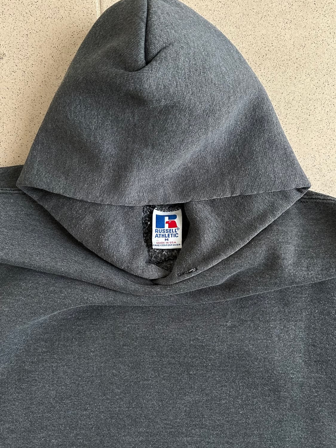 90s 빈티지 러셀 후드 다크그레이 M USA 상품이미지5