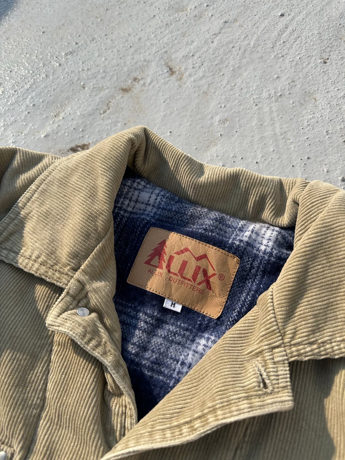 JP ALLIX 코듀로이 트러커 자켓 상품이미지2