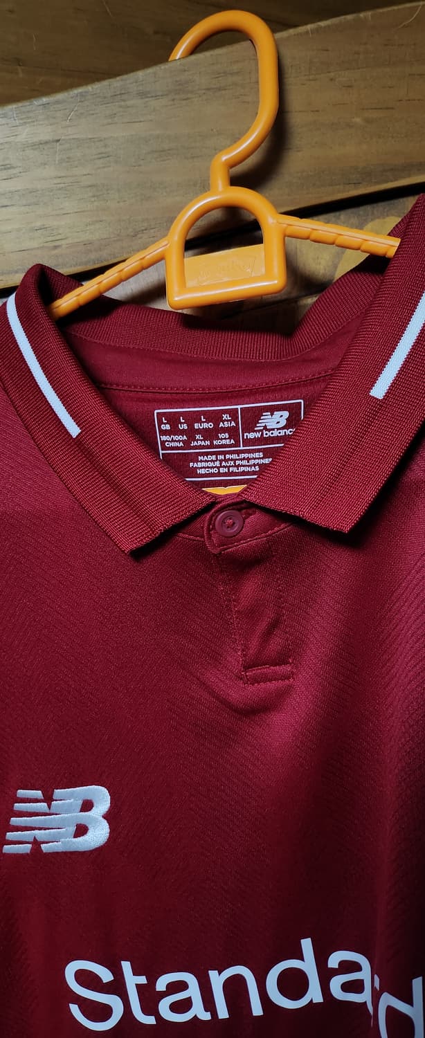 [XL] 리버풀 1819 뉴발란스 레플리카 져지 유니폼  아시아핏 상품이미지2