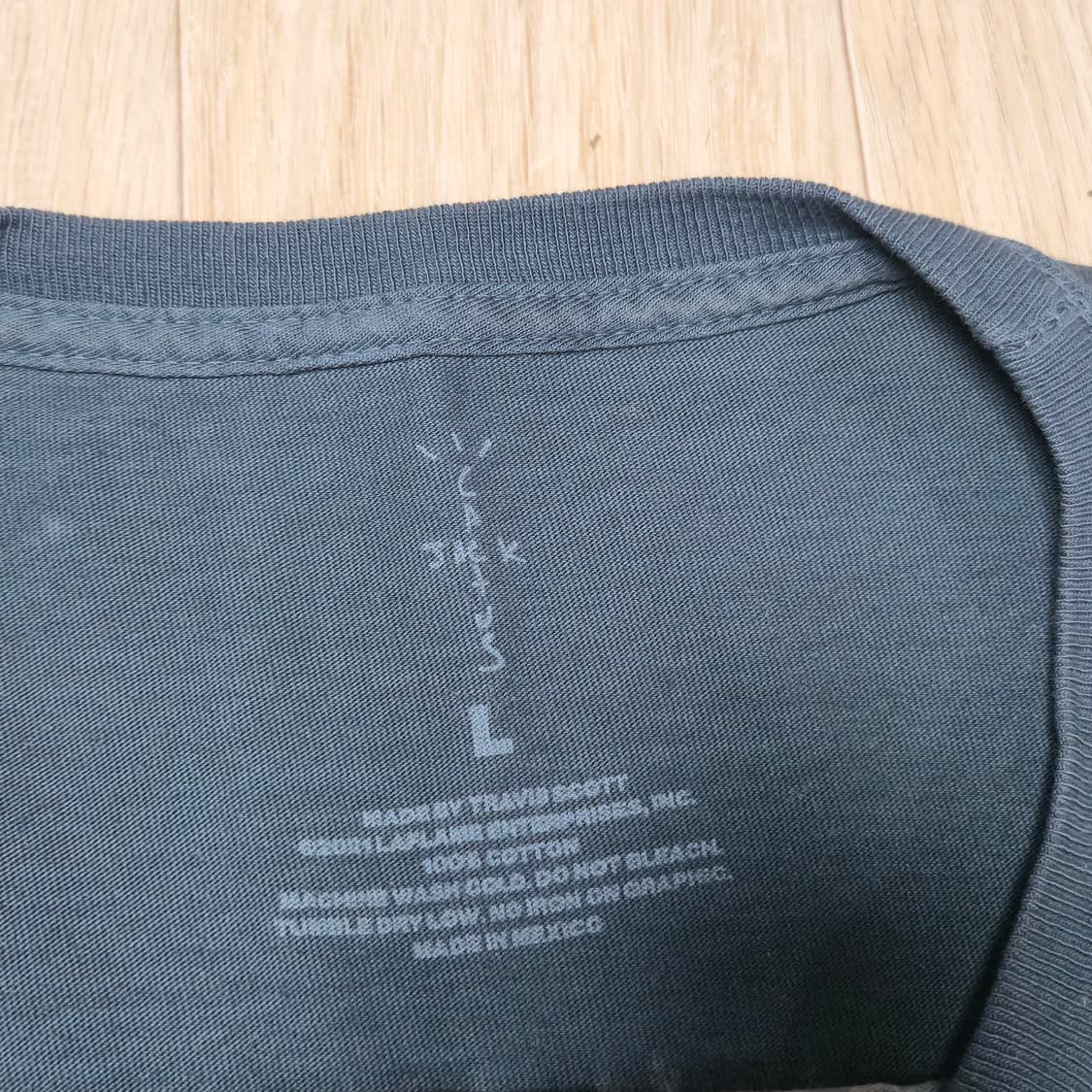 L) 트레비스스캇 x 카우스 x 프라그먼트 긴팔티셔츠 롱슬리브 상품이미지5