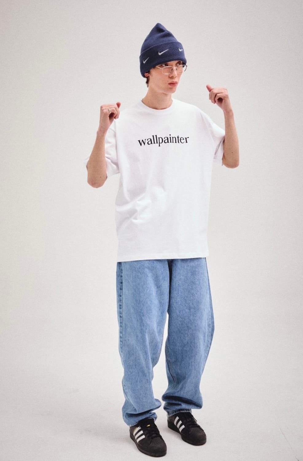 WALLPAINTER 월페인터 데님 팬츠 연청 상품이미지1