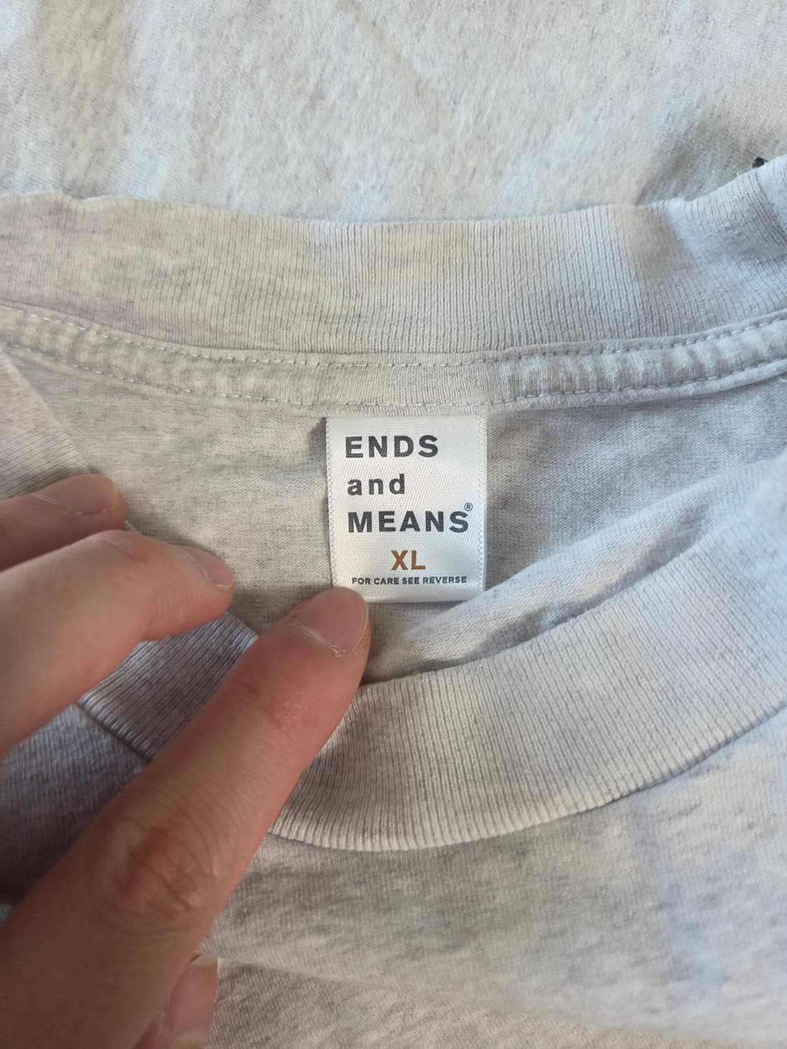 엔즈앤드민즈 endsandmeans images l/s tee  상품이미지4