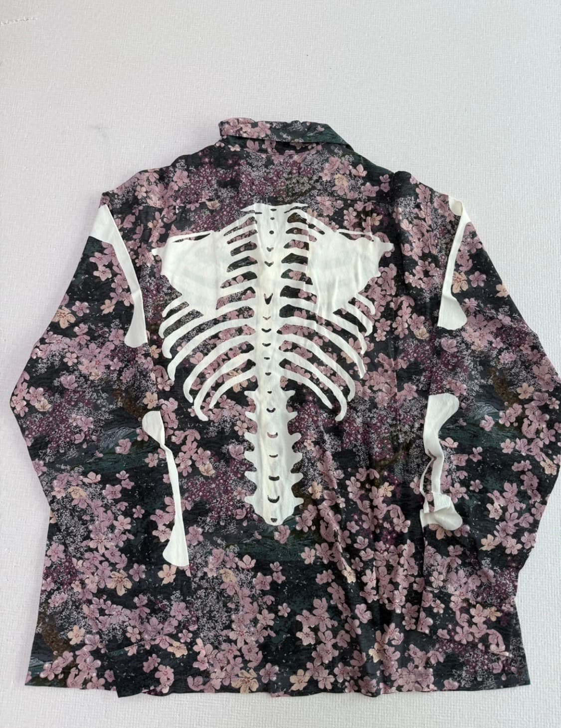 캐피탈 4 사이즈 본 사쿠라 알로하 셔츠(긴팔) 상품이미지3