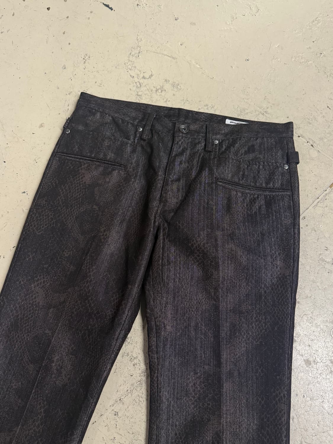 semantic design python pattern pants 상품이미지3