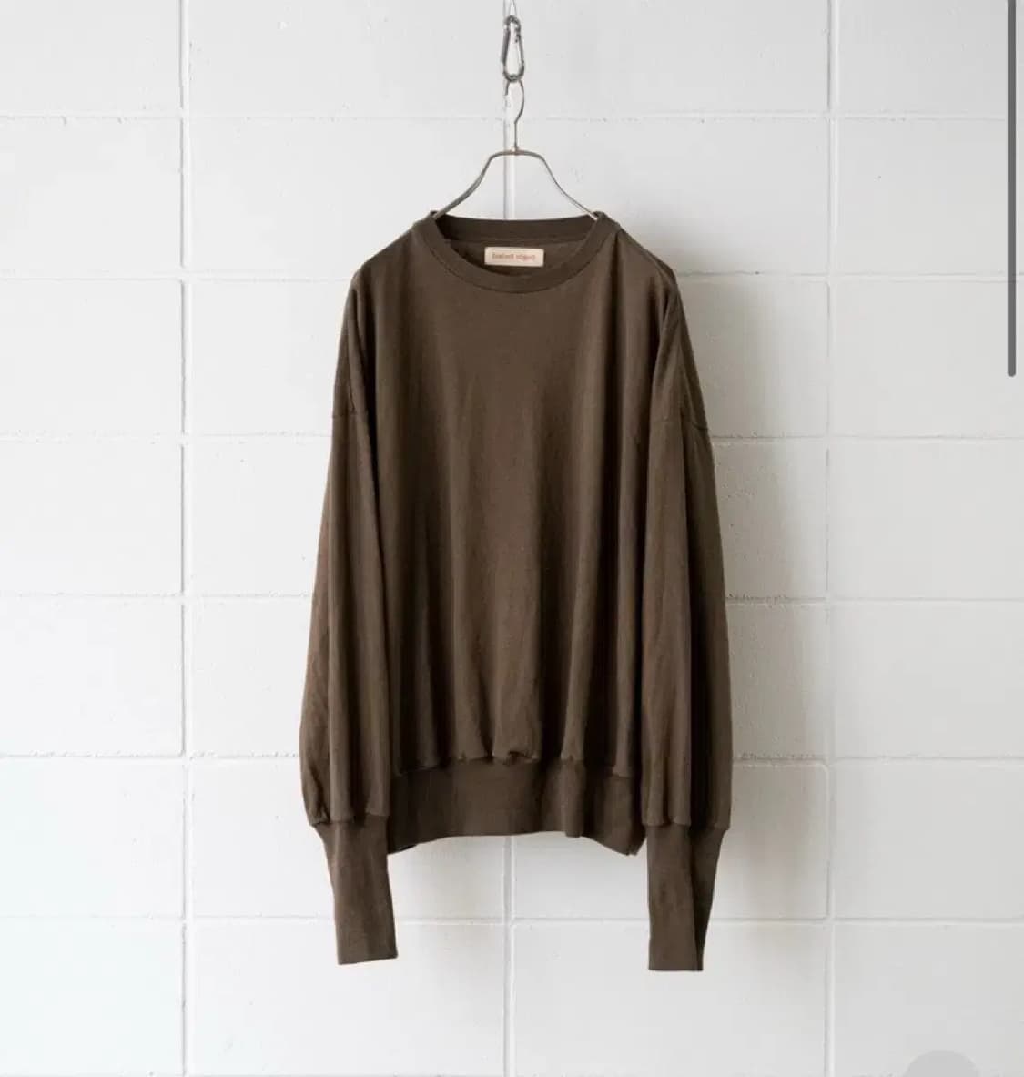 바벨오브젝트 롱슬리브 상품이미지1