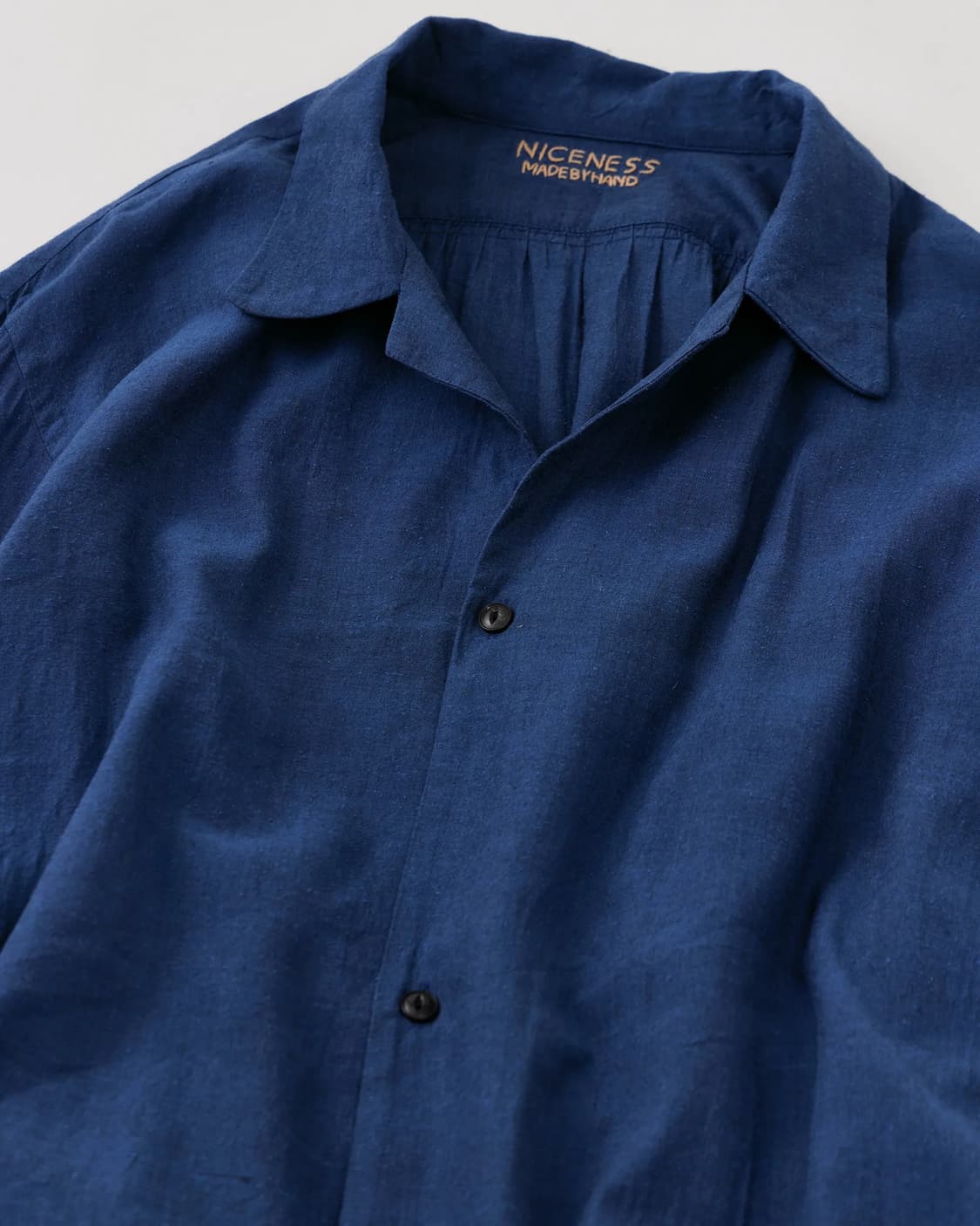 [M]NICENESS 나이스네스 25AW S.THOM 오픈카라 셔츠 상품이미지3