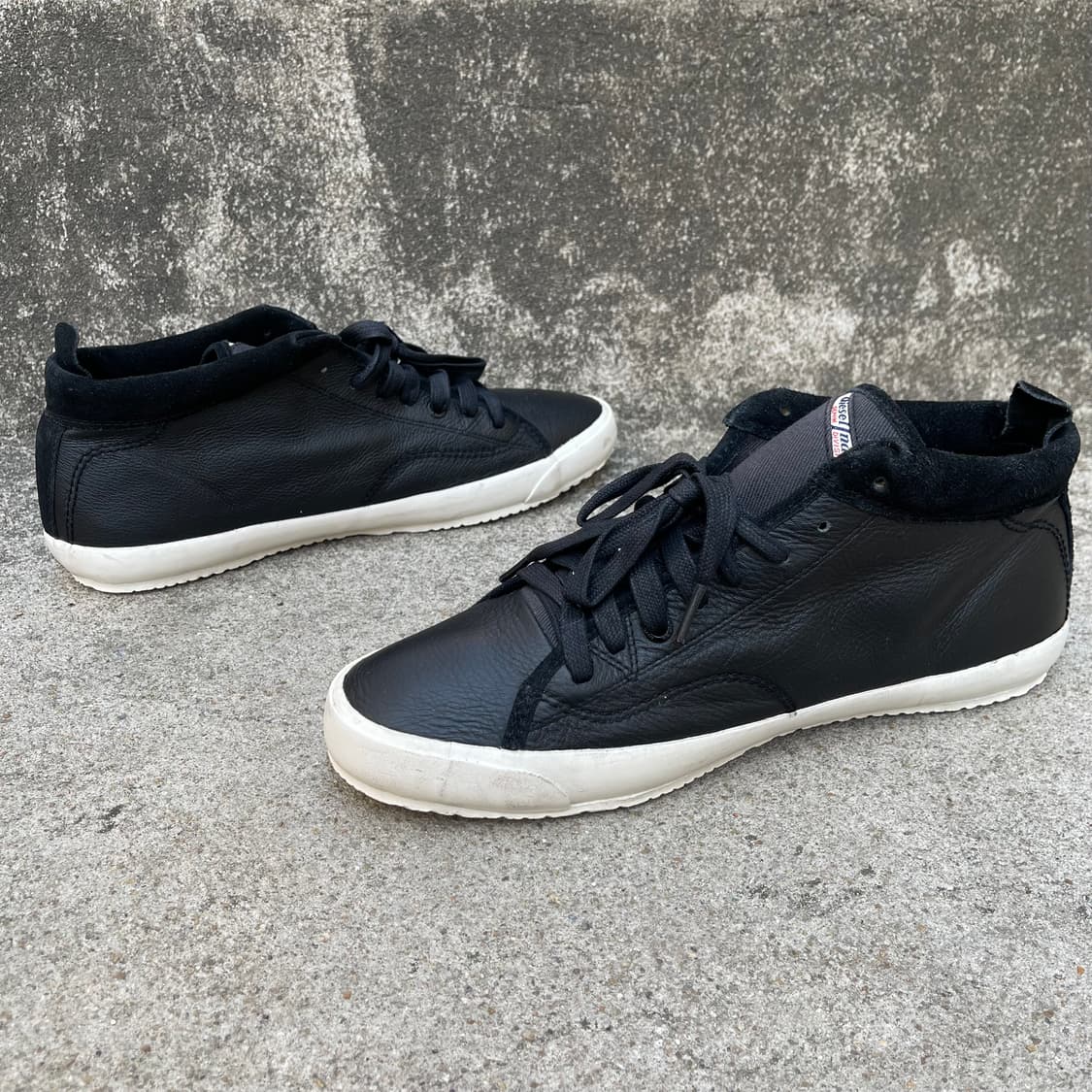 [280] Diesel VTG 레더/스웨이드 하이탑 스니커즈 상품이미지3