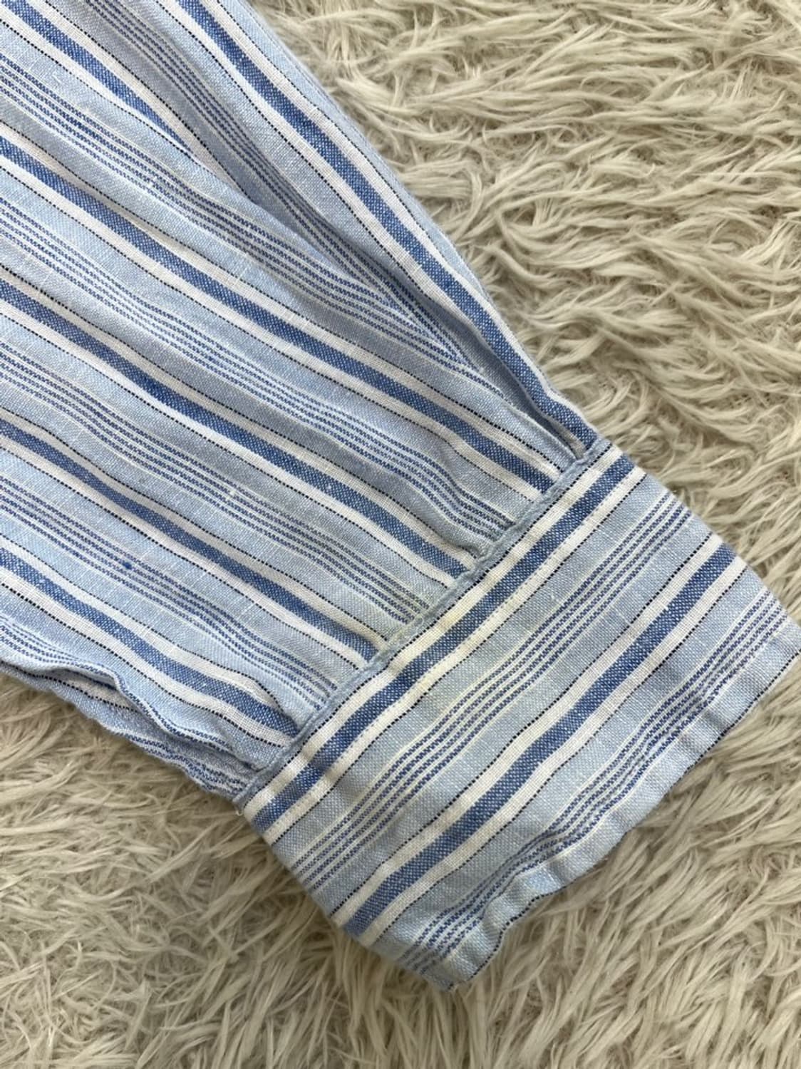 폴로 랄프 로렌 린넨 스트라이프 셔츠/#3197 상품이미지3