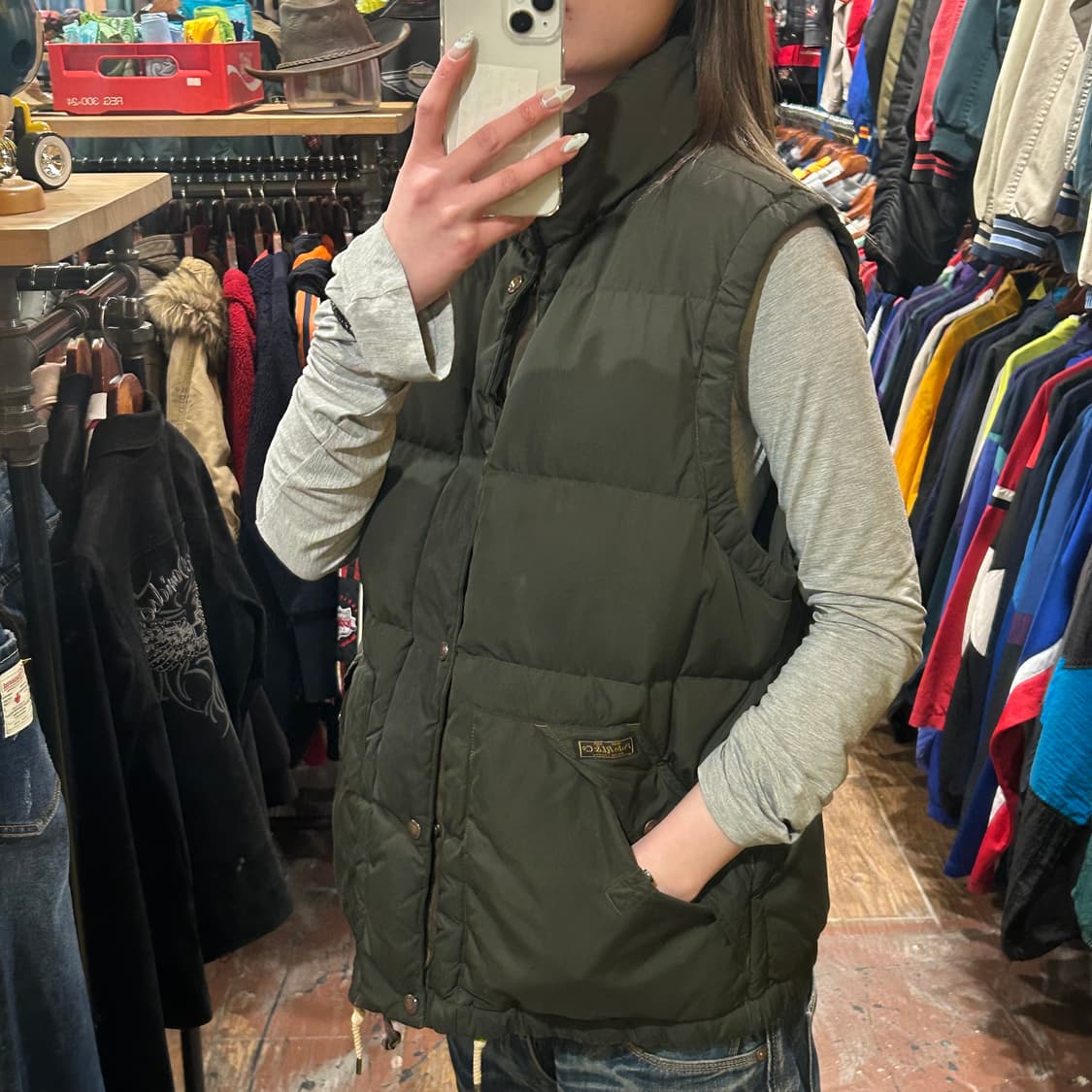 [HI] 폴로 베스트 카키 상품이미지4