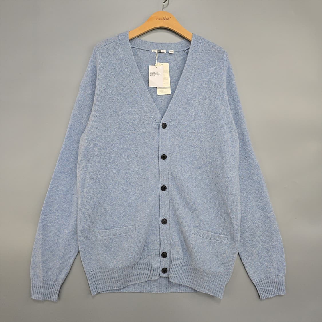 미사용 새제품)유니클로(UNIQLO) 램스울 가디건 XL 상품이미지1