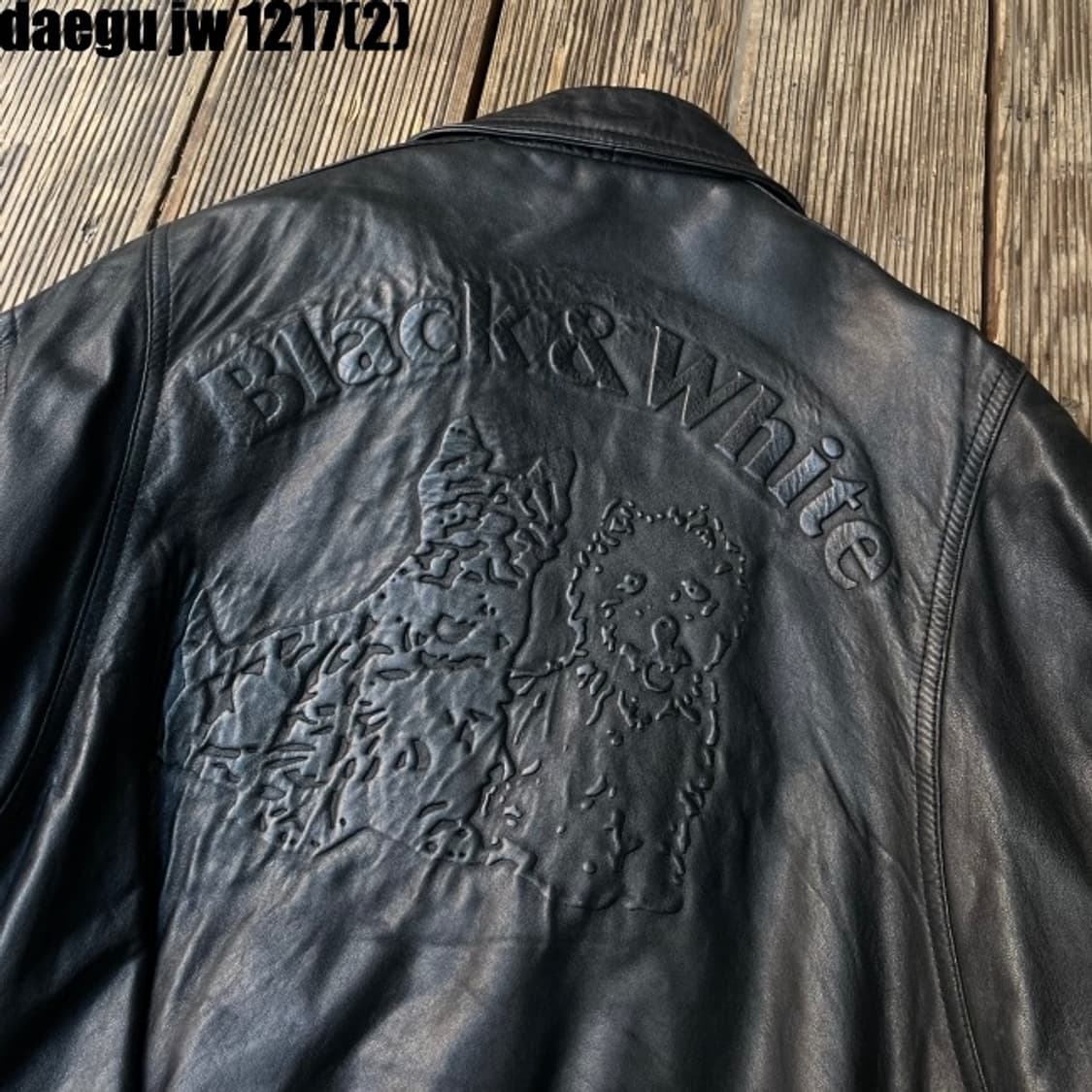 블랙야크 가죽자켓 상품이미지1