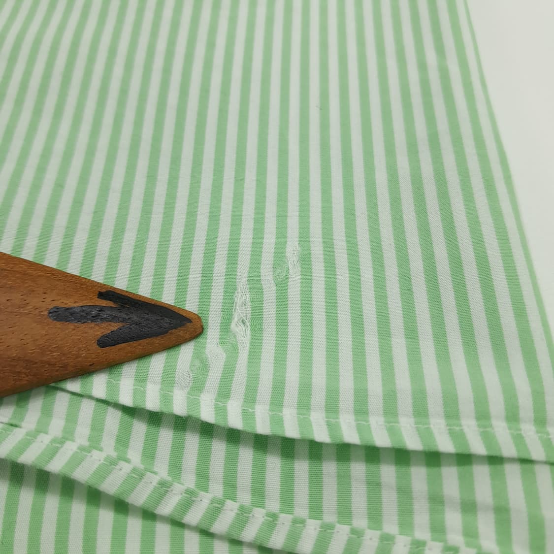 CN772 4XLT 폴로 랄프로렌 그린 스트라이프 긴팔 셔츠 남방 상품이미지8