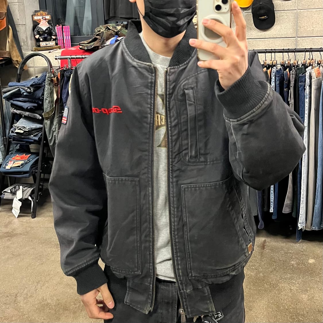 스냅온 덕캔버스 워크 자켓 (105-110) 상품이미지7