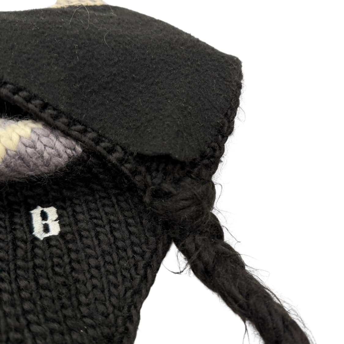 BULA 빈티지 이어플랩 비니 모자 블랙 상품이미지7