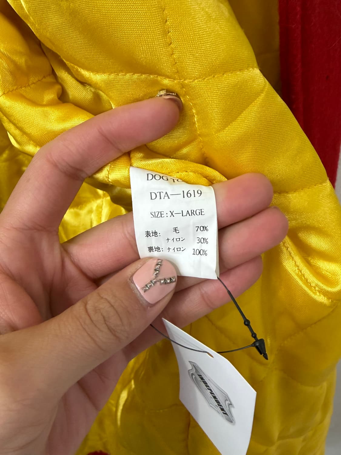 90s 도그타운 울 코트 상품이미지7