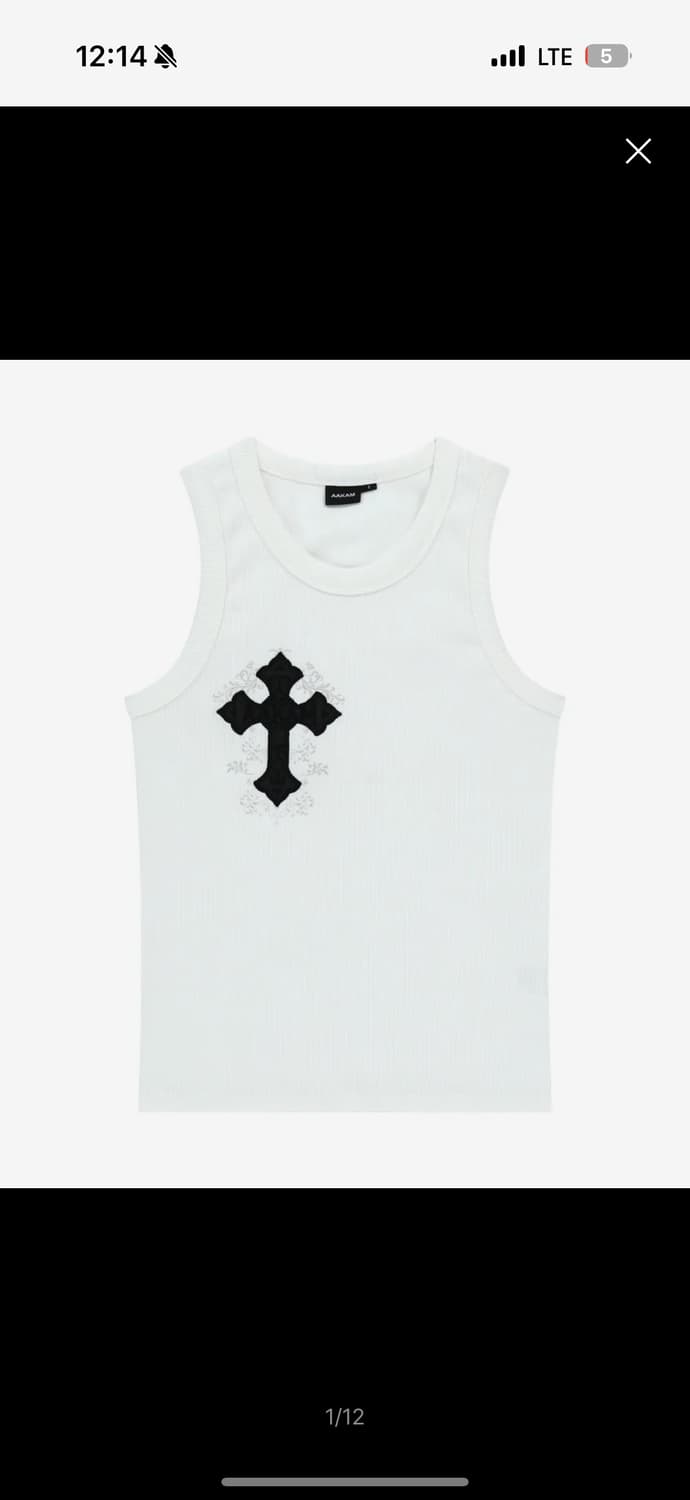 AKM CROS2 Sleeveless (White) 상품이미지1