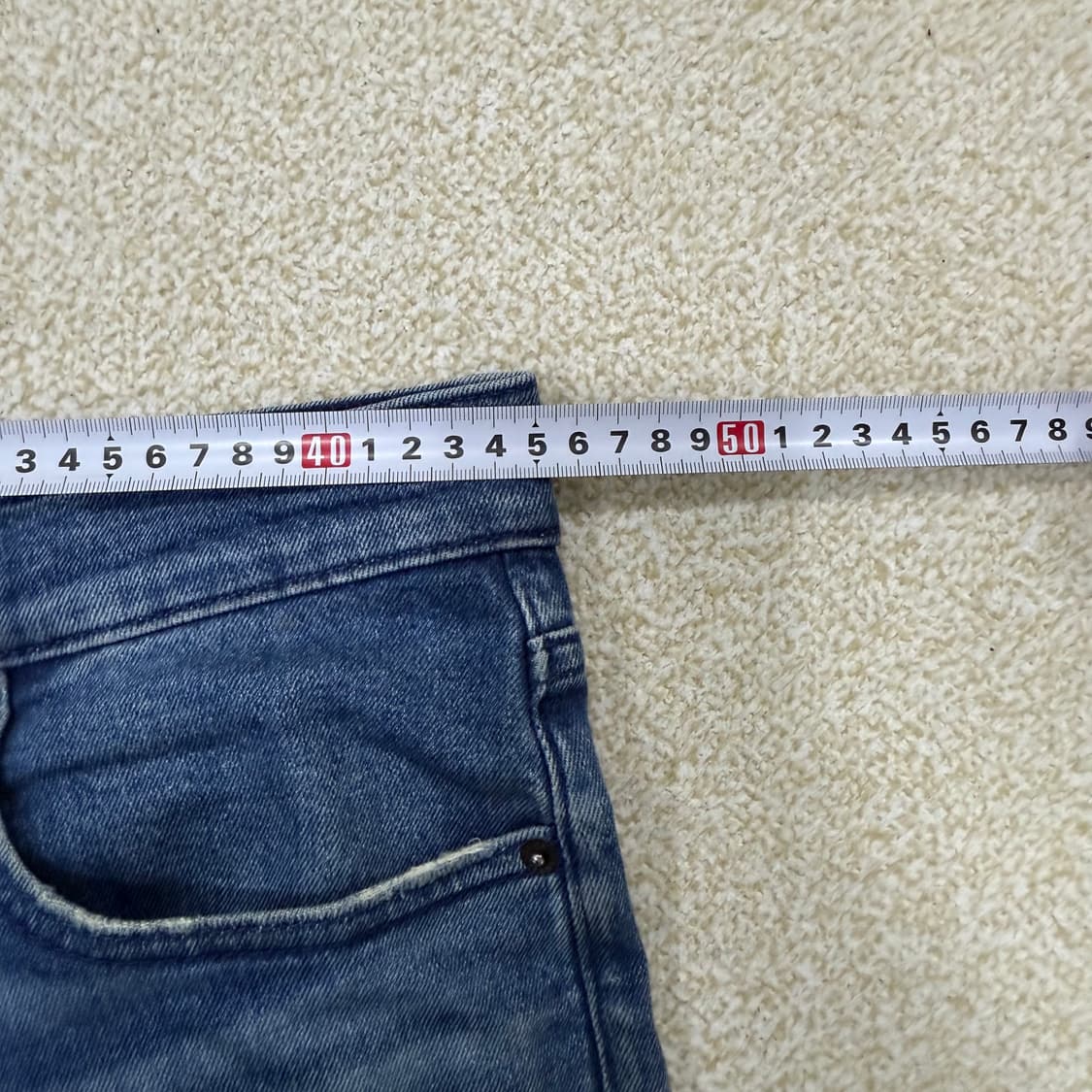 [32] 타미진스 스탠다드 핏 데님팬츠 1226T1 상품이미지6