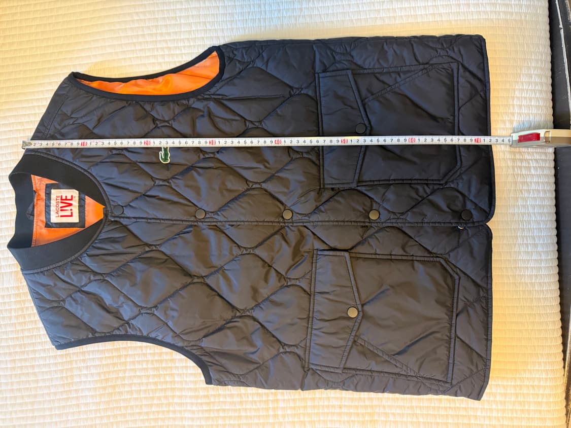 라코스테 퀼팅조끼 XL 상품이미지4