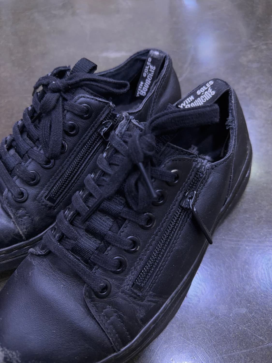 닥터마틴 단테 지퍼 스니커즈 블랙 230 상품이미지4