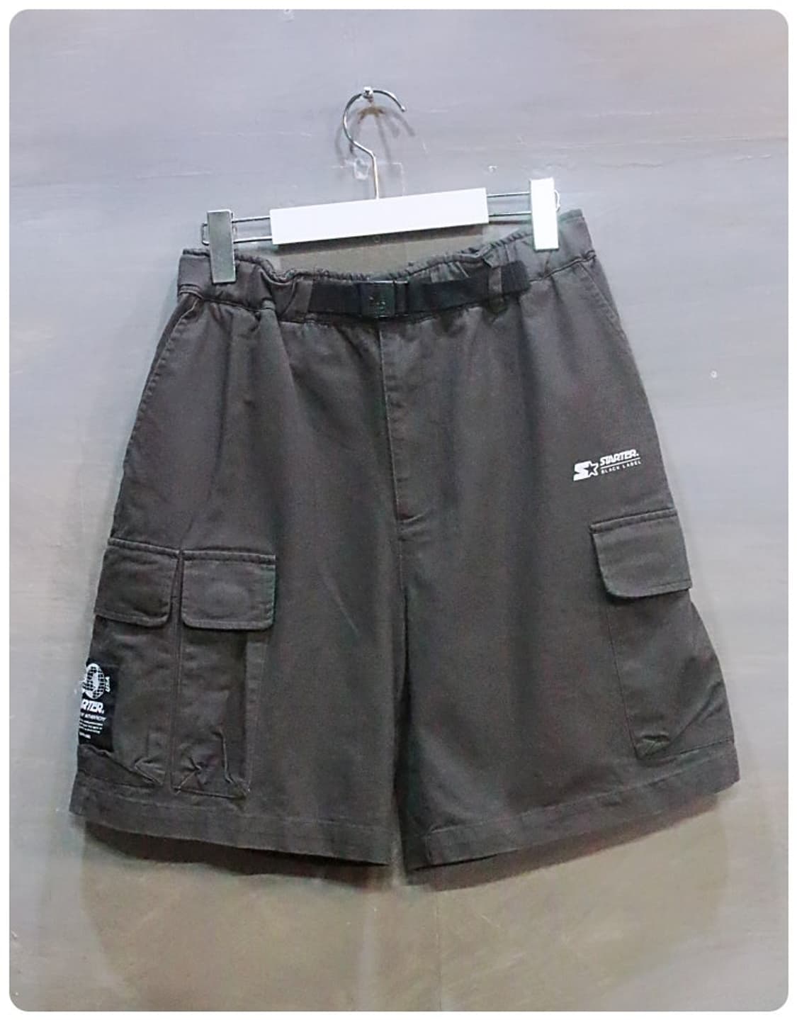 [M] 스타터 블랙라벨 카고 하프 팬츠 상품이미지2