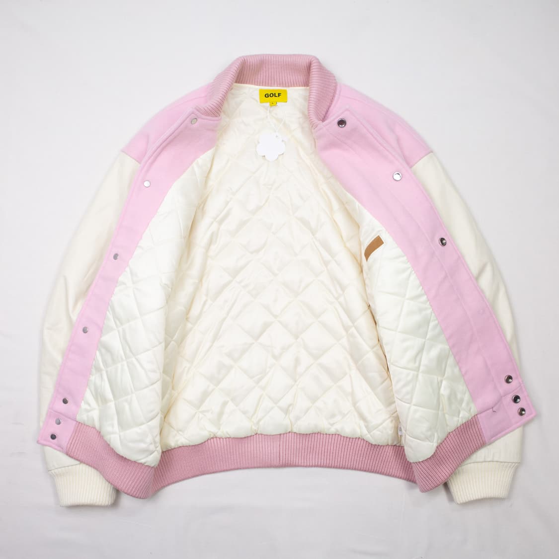 22SS 골프왕 울 G 레터맨 바시티 자켓 상품이미지4