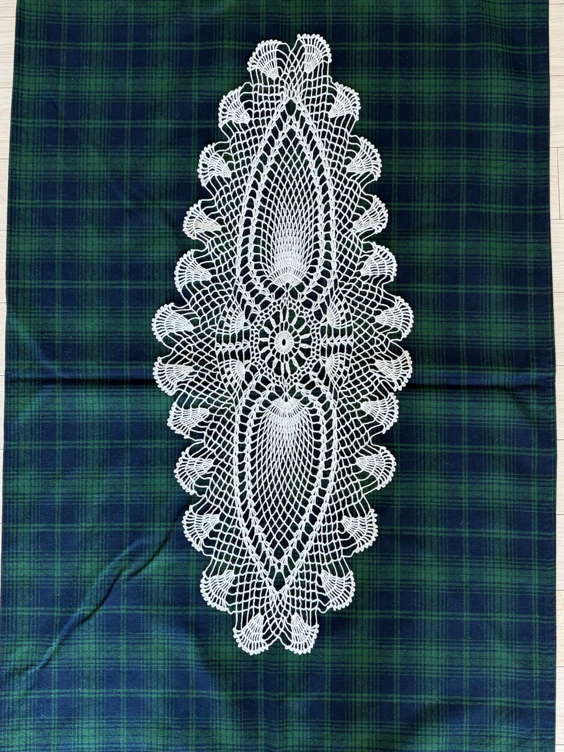 빈티지 크로셰 러너 상품이미지2