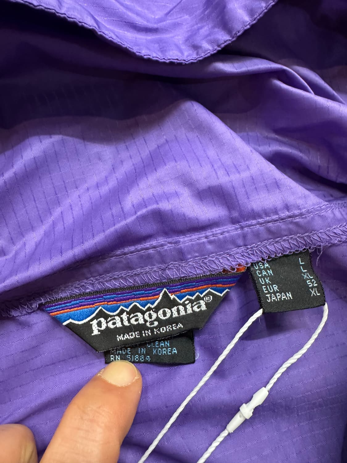 90s 파타고니아 립스탑 패커블 아노락  상품이미지6