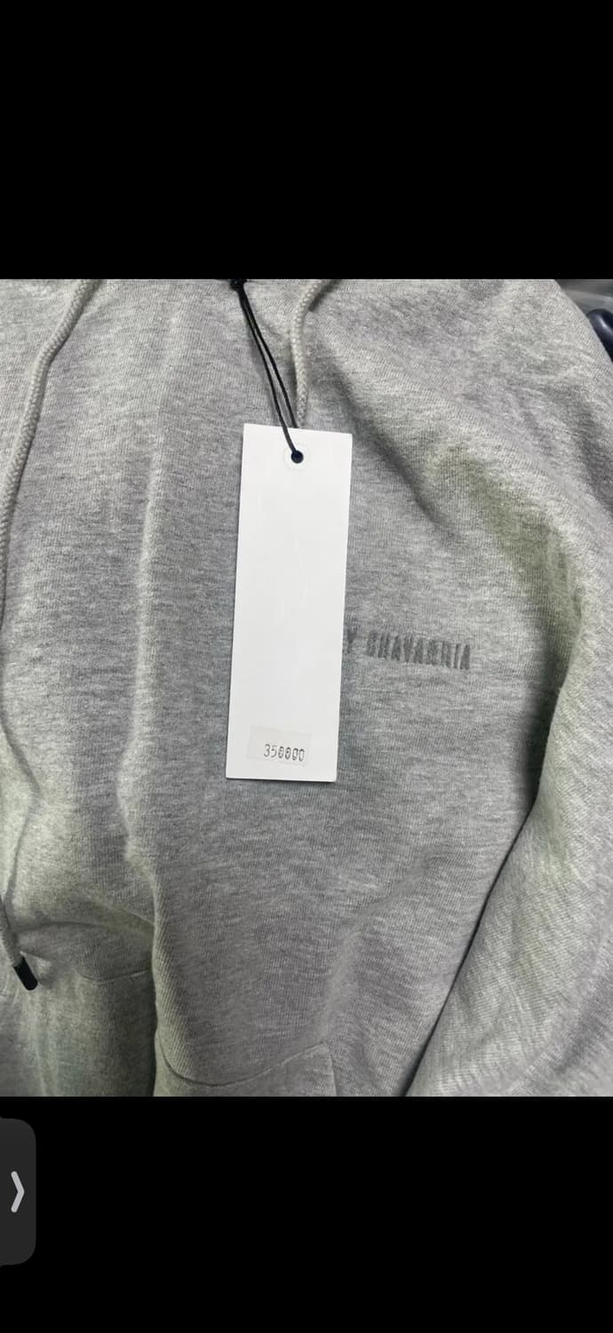 윌리 차바리아willy chavarria 로고 후드 그레이 L 상품이미지8