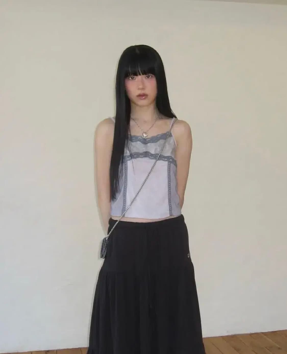 애즈온 KISSES LACE TOP 상품이미지1