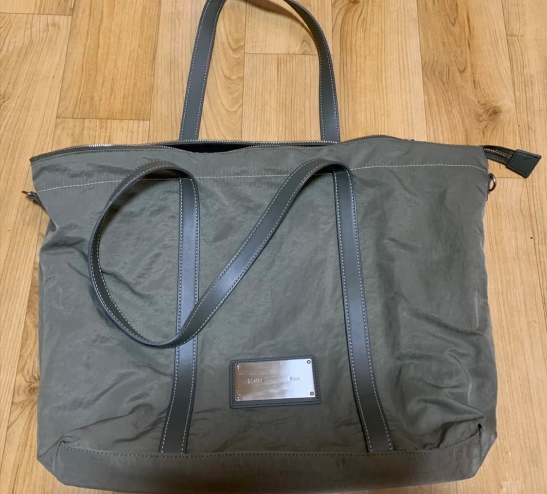 마뗑킴 패브릭 뉴 쇼퍼백 카키 상품이미지2