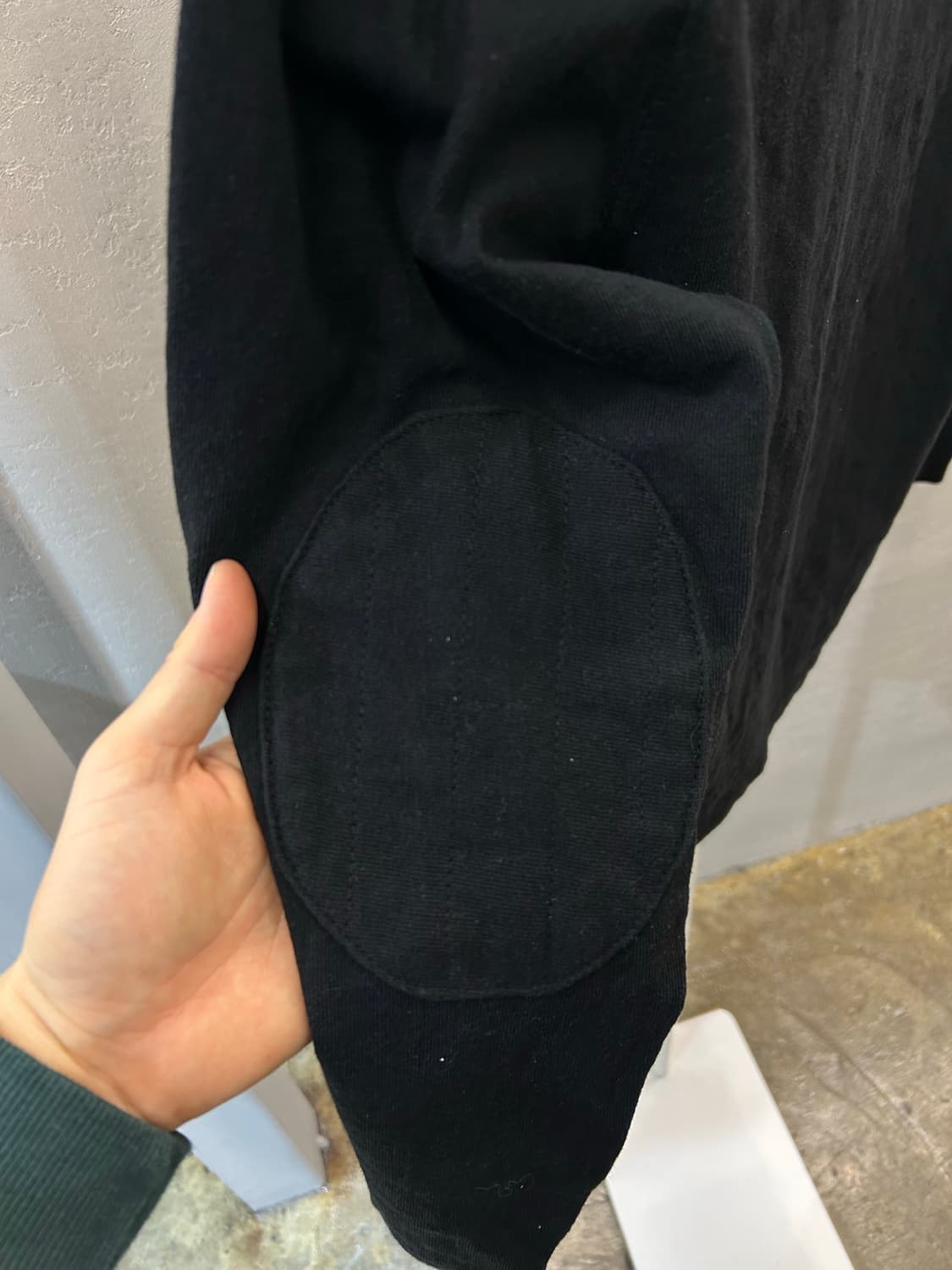 폴로 랄프로렌 럭비 긴팔 티셔츠 블랙 상품이미지7