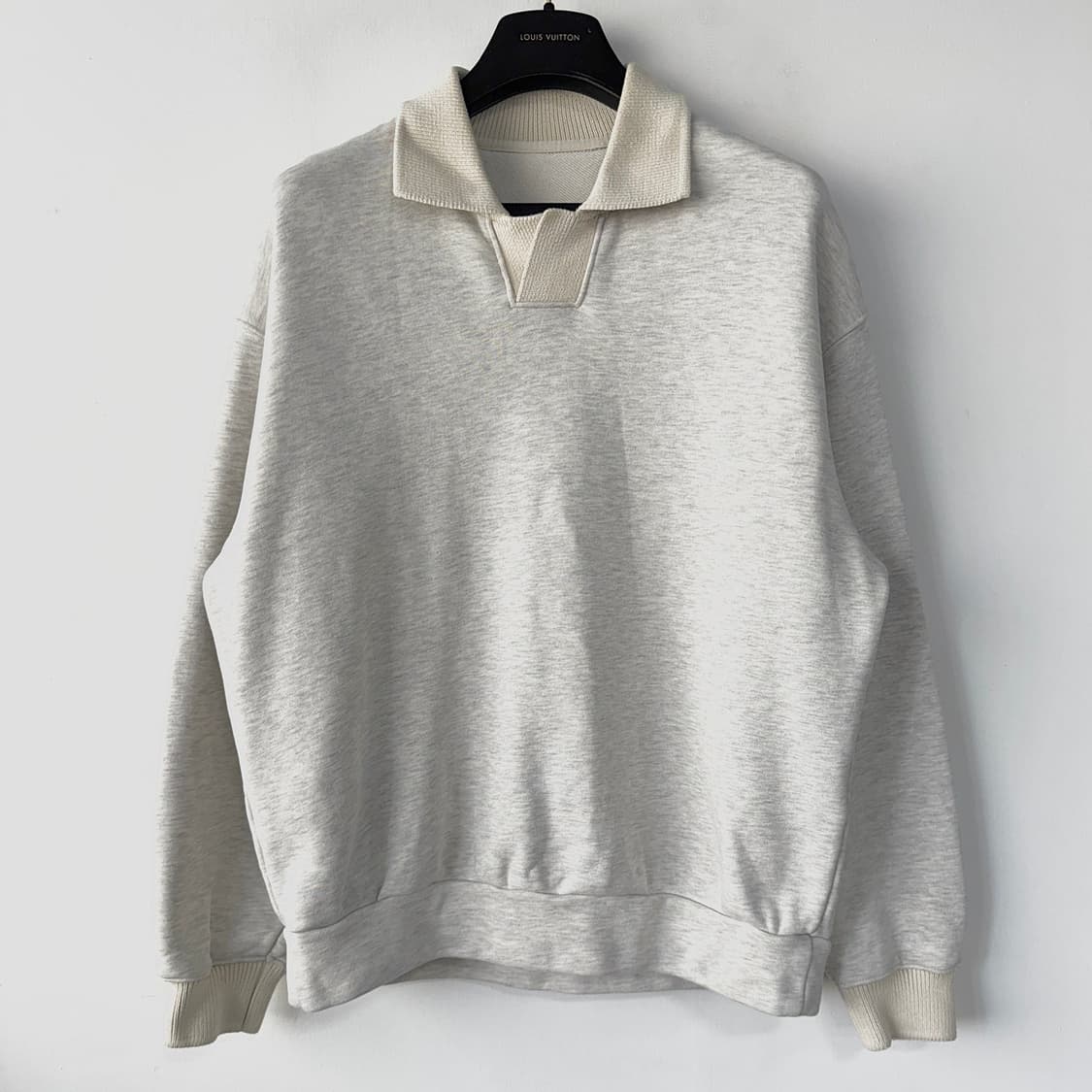 타임옴므 블록 칼라 스웨트셔츠 상품이미지1