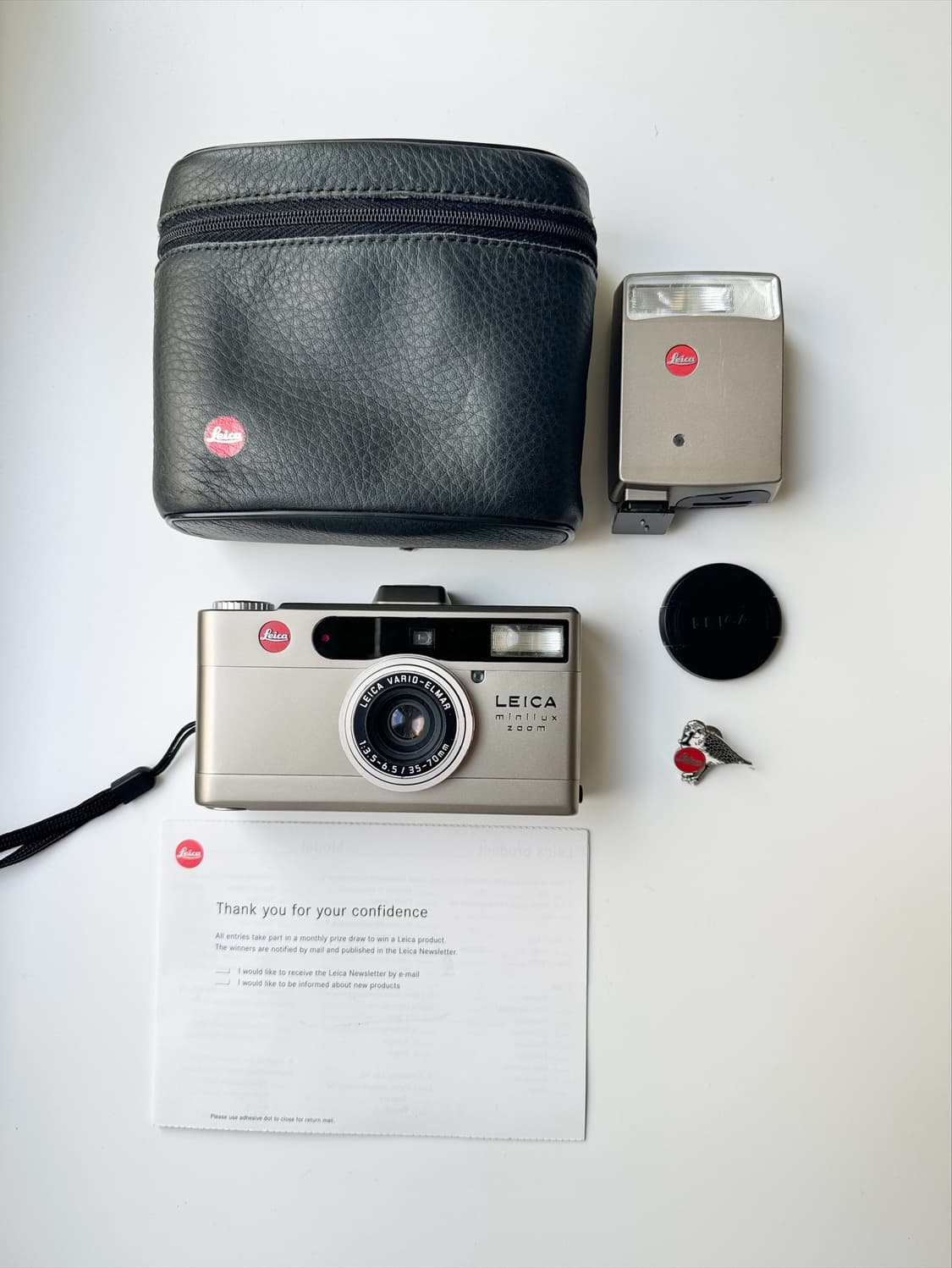 라이카 미니룩스 줌 + 플래쉬 최상급+ 라이카브롯찌 상품이미지3