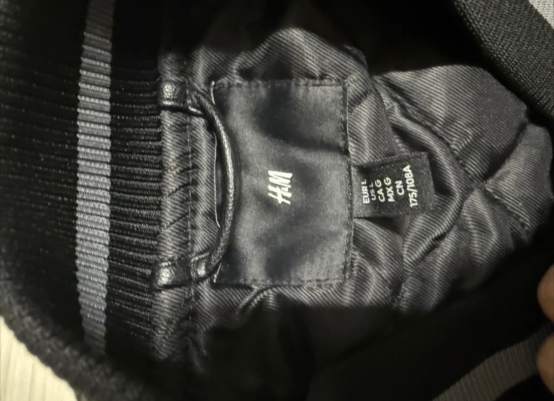 H&M 바시티 자켓 xl 상품이미지4