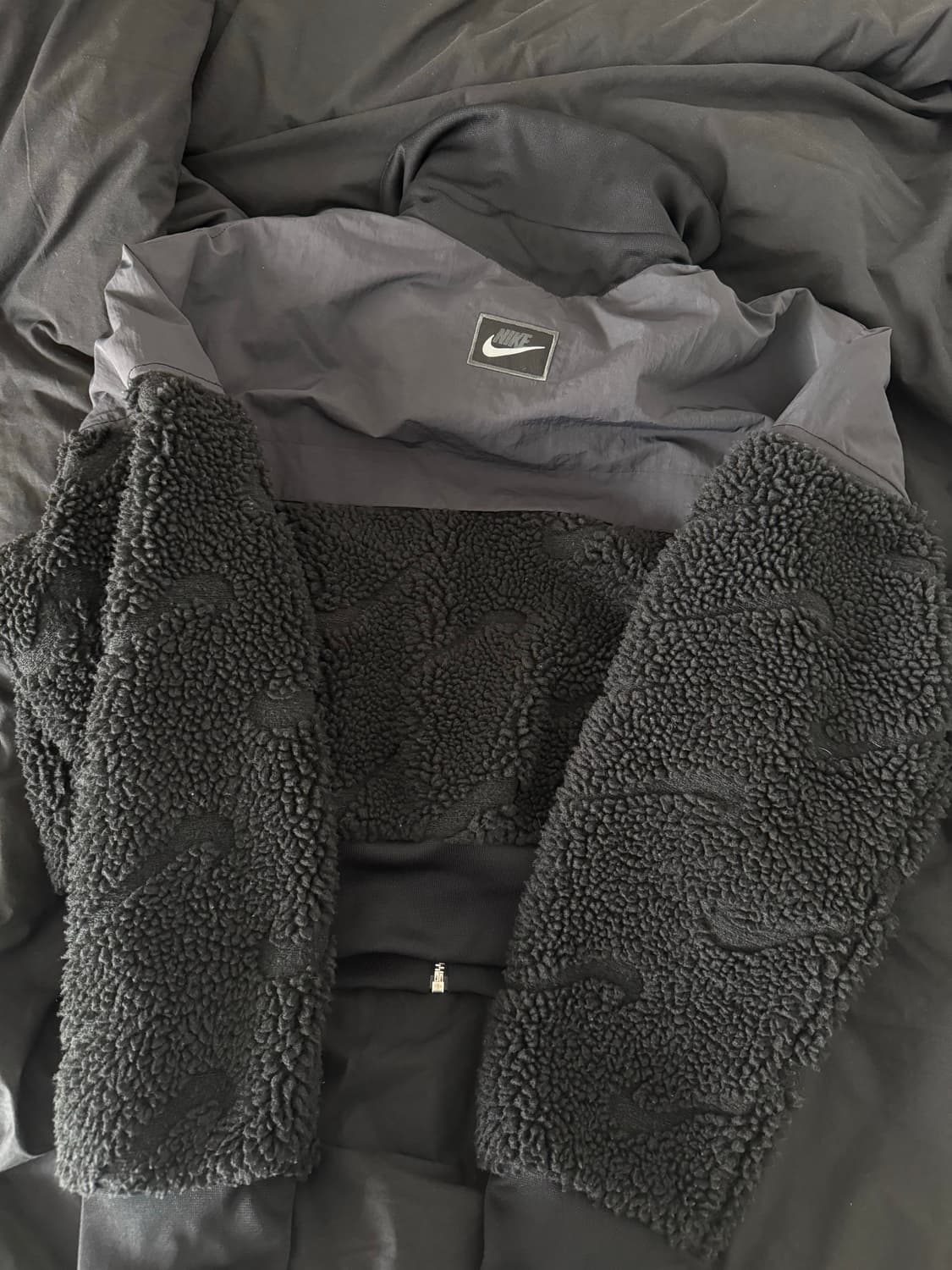 나이키 아이콘 클래쉬 플리스 자켓 블랙 상품이미지3