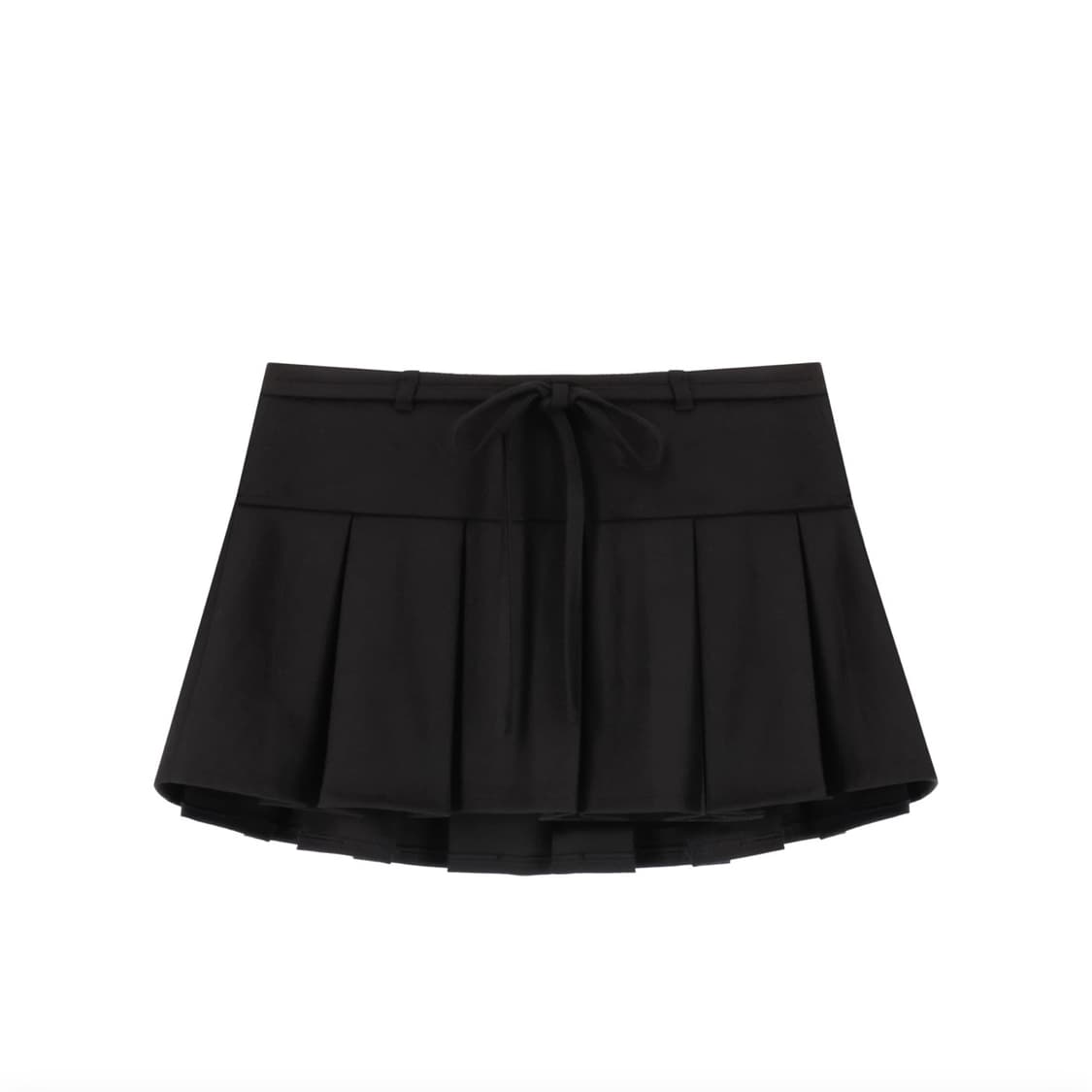 클리시어 허깅 리본 플리츠 스커트 S 상품이미지1