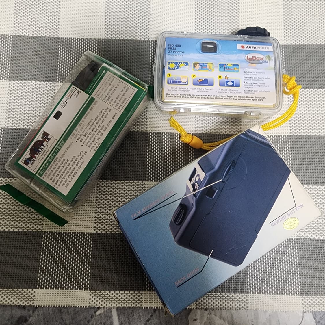 일회용 및 다회용 필름카메라 3개 일괄판매 상품이미지2