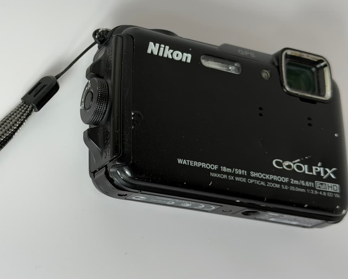 (한글지원) 니콘 aw110 블랙  상품이미지3