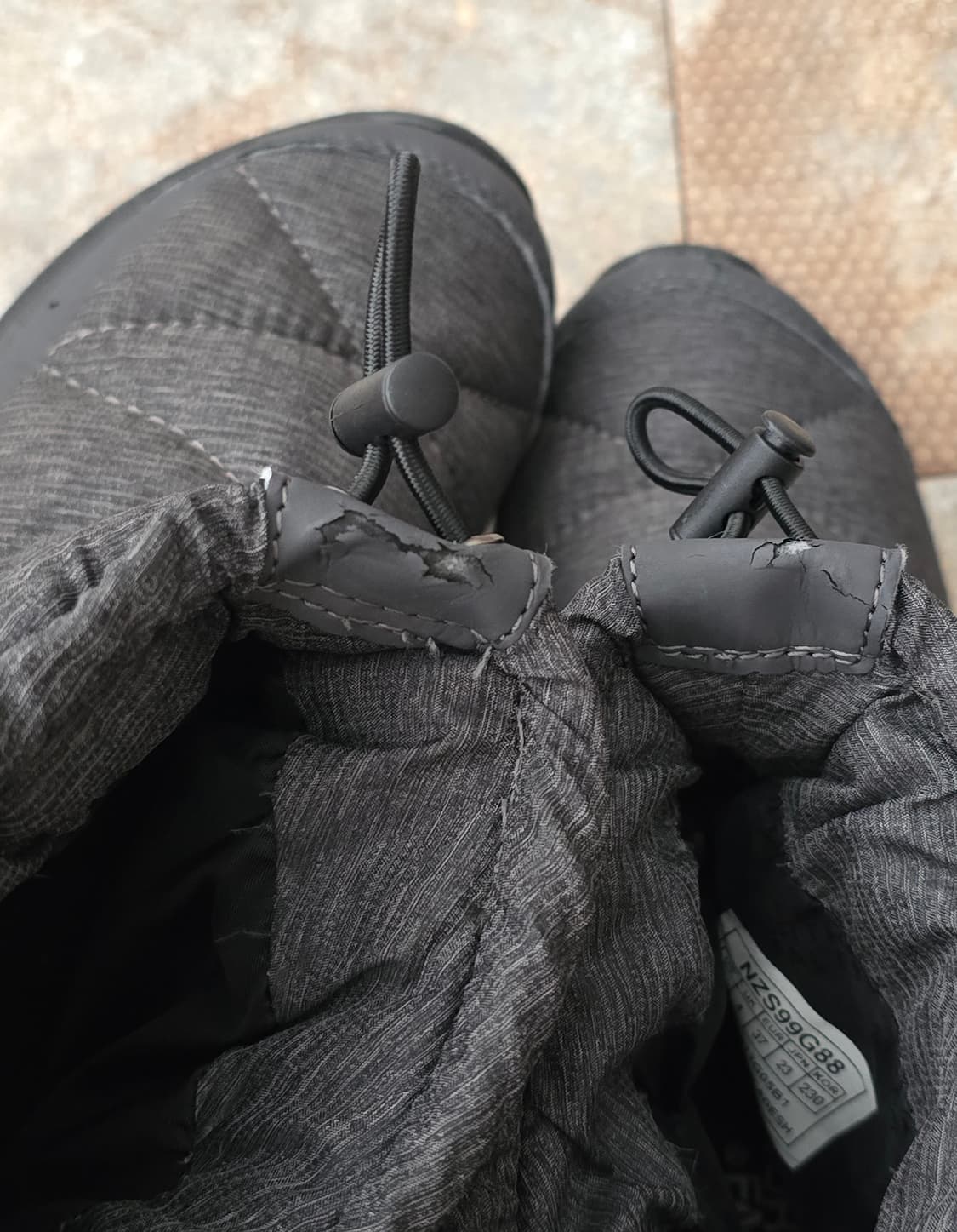 (230)노스페이스 부티 숏 패딩 부츠 상품이미지7