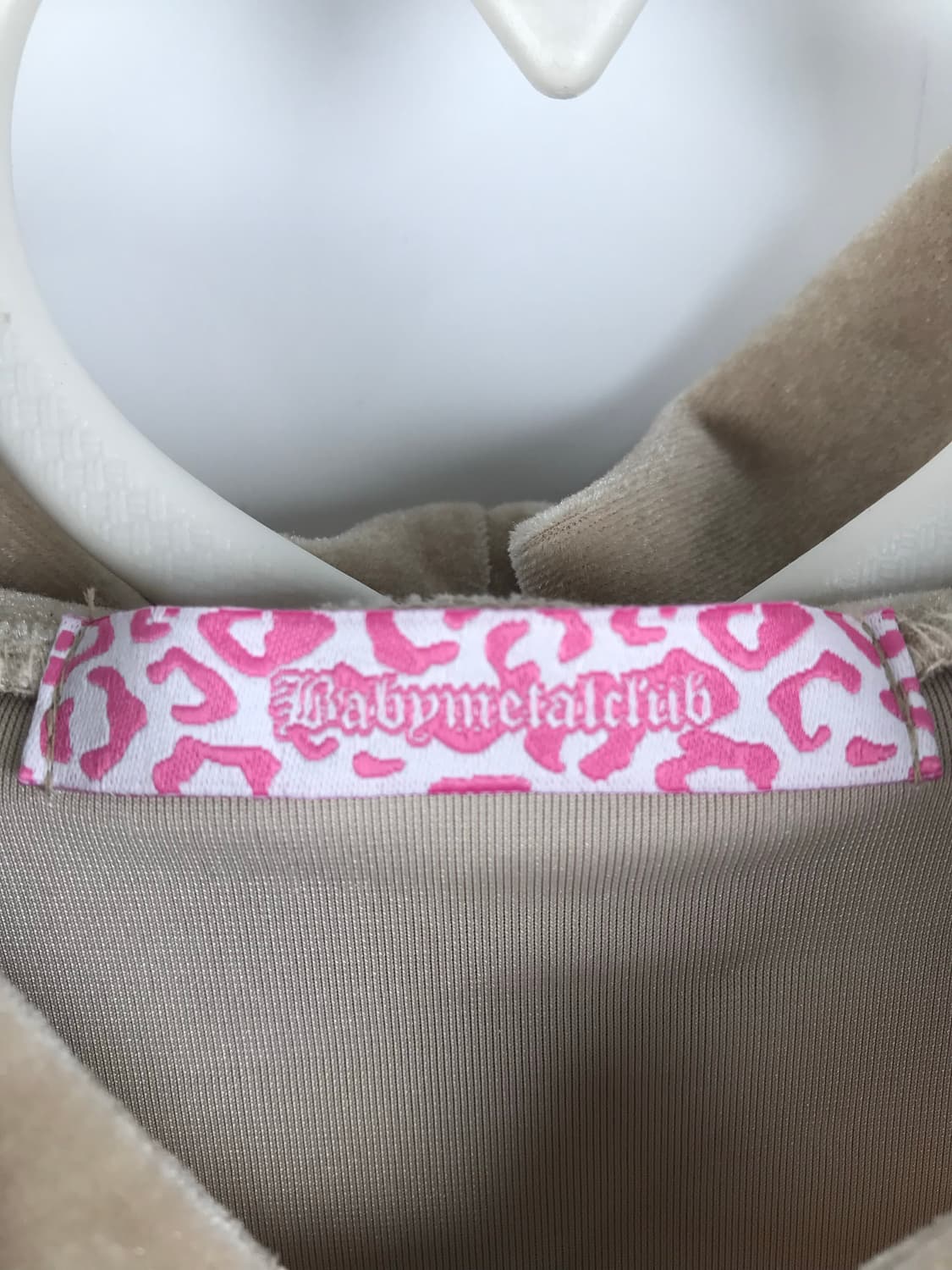 베이비메탈클럽 캔디코튼 벨벳 벨루어 y2k 베메클 트레이닝 세트 셋업 상품이미지5